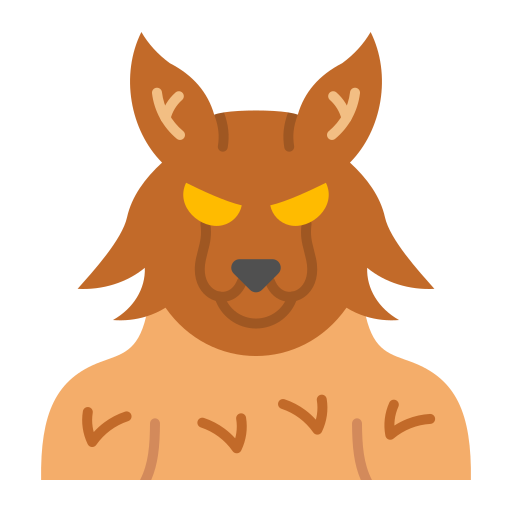 hombre-lobo Generic color fill icono
