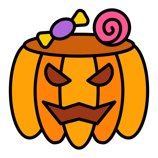 Halloween candy Generic color lineal-color icon