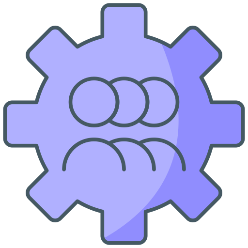 team Generic color lineal-color icon