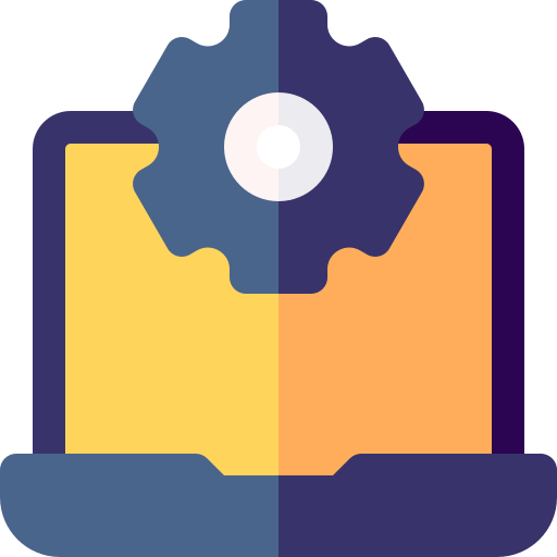 aprendizaje automático Basic Rounded Flat icono