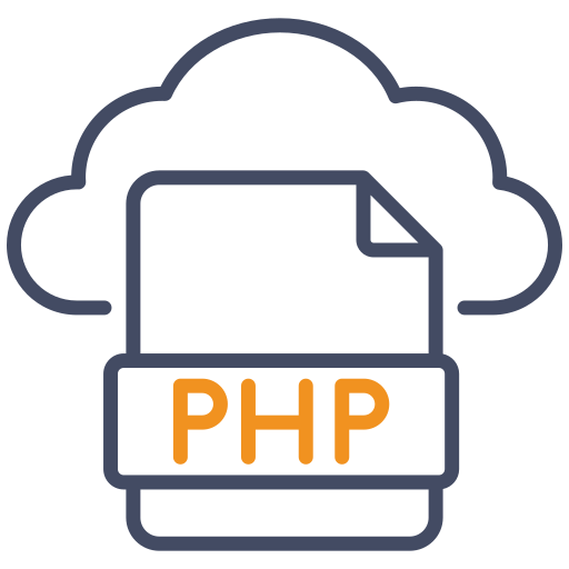 php Generic color outline Icône
