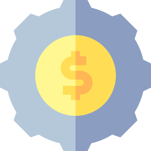zarządzanie pieniędzmi Basic Straight Flat ikona