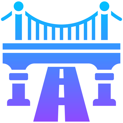 Мост Generic gradient fill иконка