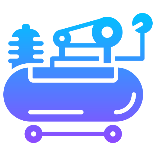 luchtcompressor Generic gradient fill icoon