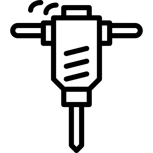 martillo hidráulico Smalllikeart Lineal icono