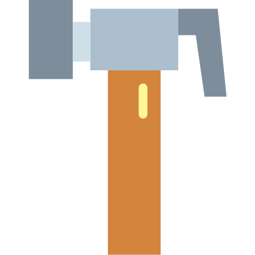 Hammer Smalllikeart Flat icon