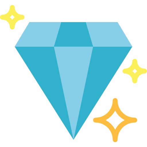 diamant Smalllikeart Flat icon