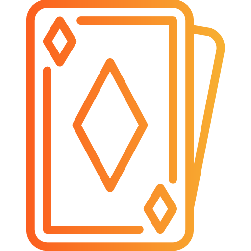 Cards Smalllikeart Gradient icon