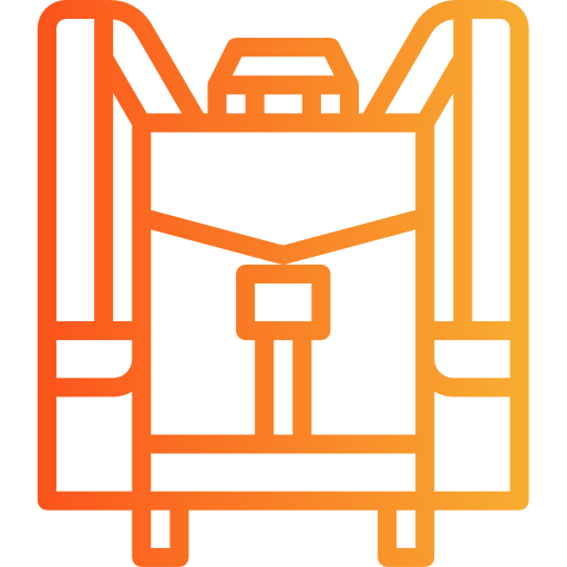 Backpack Smalllikeart Gradient icon
