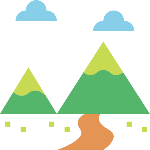 montaña Smalllikeart Flat icono