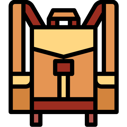 Backpack Smalllikeart Lineal Color icon