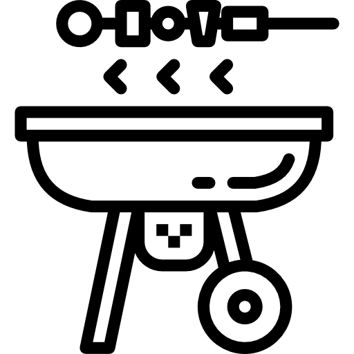 Barbacue Smalllikeart Lineal icon