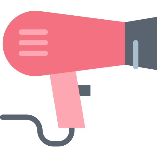 Hair dryer Smalllikeart Flat icon