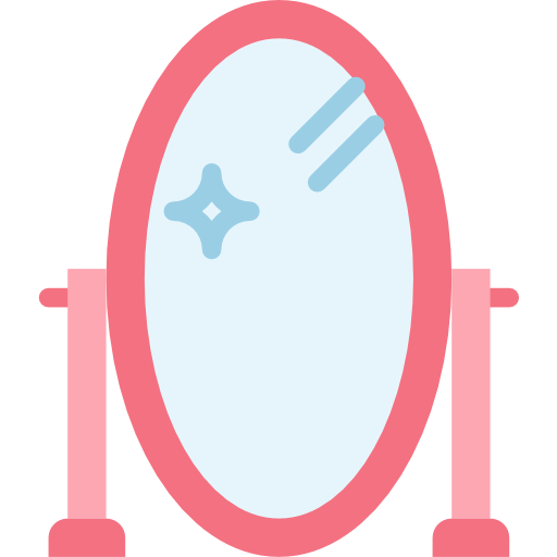 miroir Smalllikeart Flat Icône