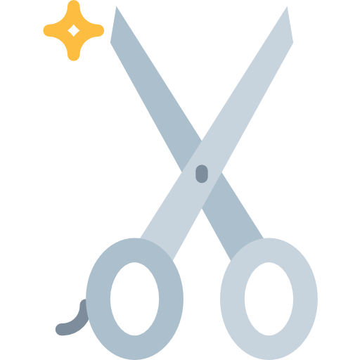 Scissors Smalllikeart Flat icon