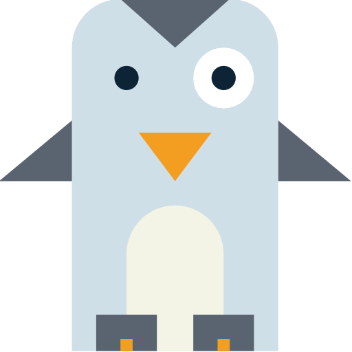 pinguin Smalllikeart Flat icon
