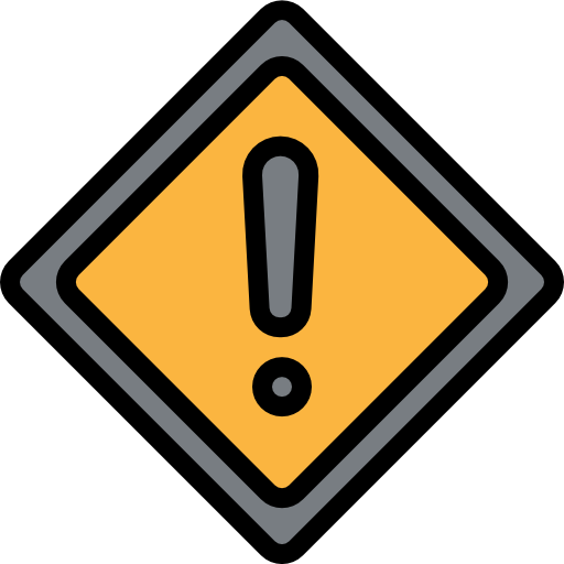 Warning sign photo3idea_studio Lineal Color icon