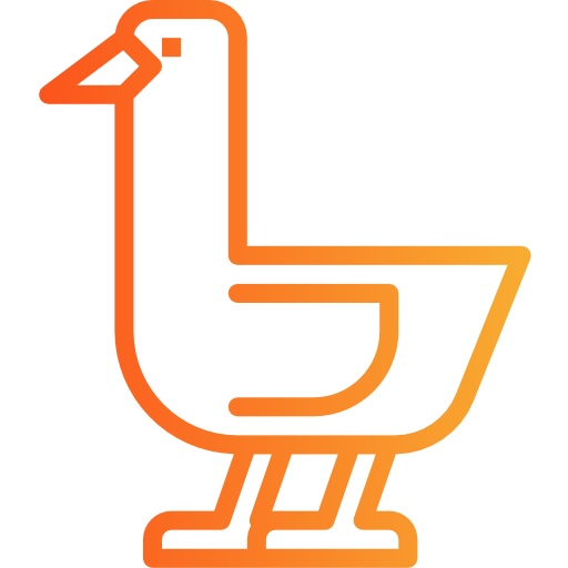 Goose Smalllikeart Gradient icon