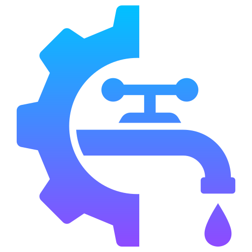 instalacja wodociągowa Generic gradient fill ikona