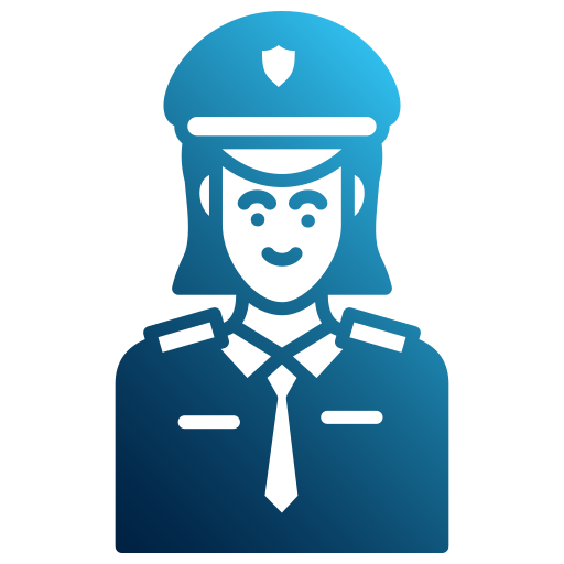 polizei Generic gradient fill icon
