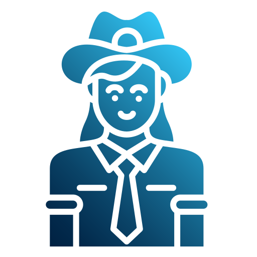 sheriff Generic gradient fill icoon