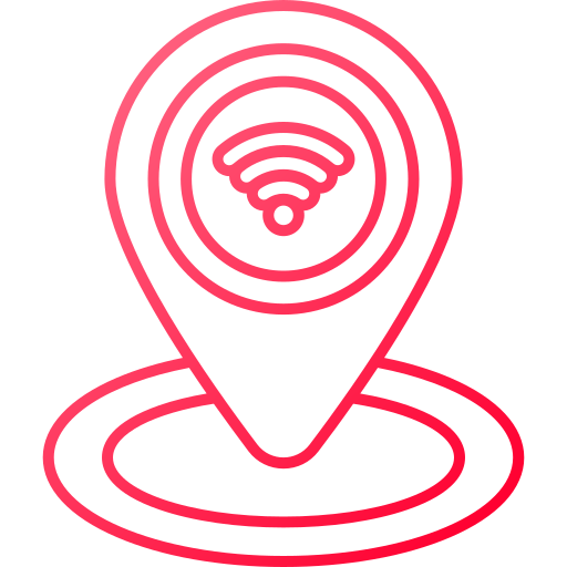 Wireless access point Generic gradient outline icon