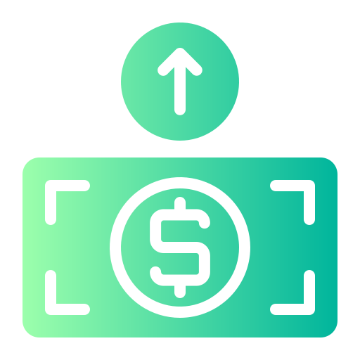 지출 Generic gradient fill icon