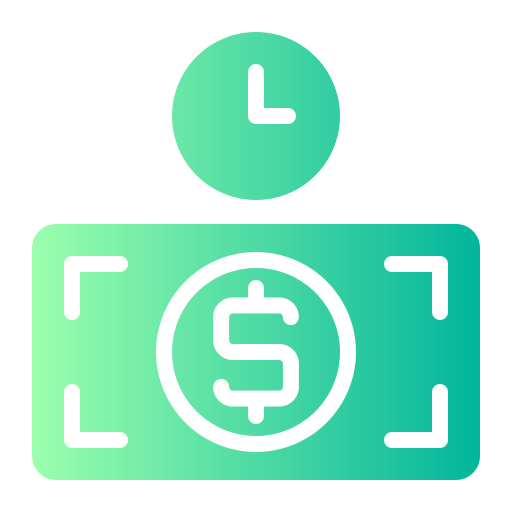 Timer Generic gradient fill icon