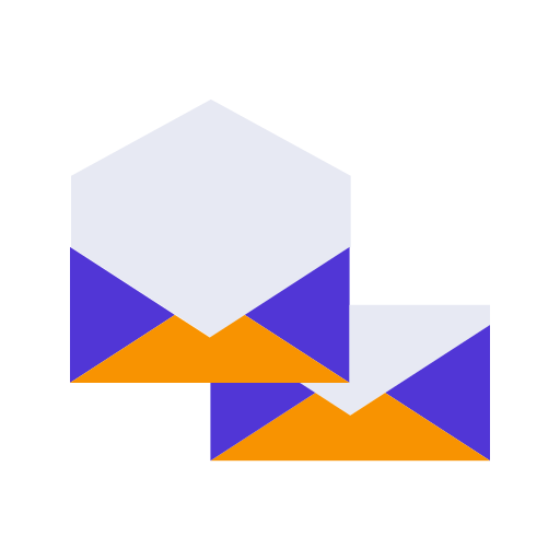 Emails Generic color fill icon