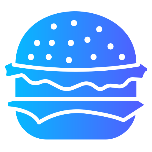 hamburger Generic gradient fill Icône