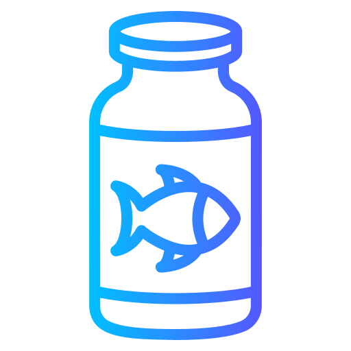 Fish oil Generic gradient outline icon