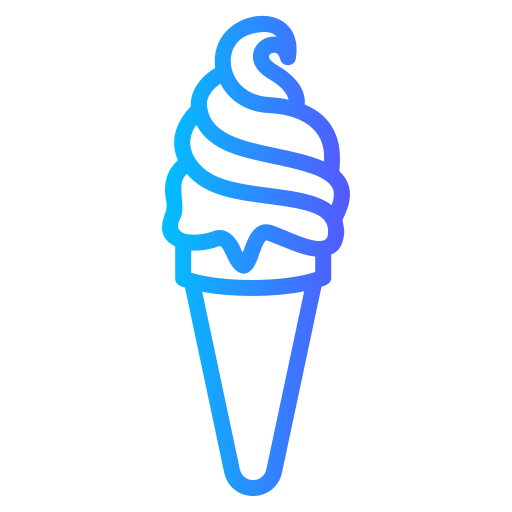 glace Generic gradient outline Icône