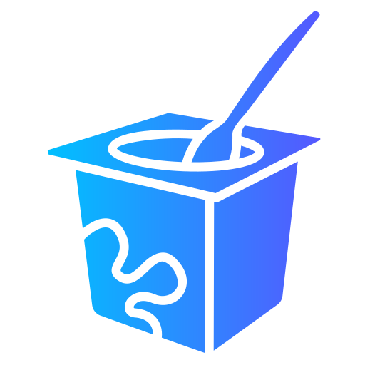 jogurt Generic gradient fill ikona