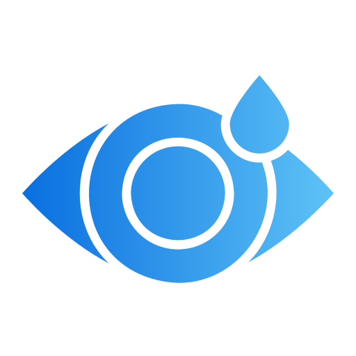 Eye drop Generic gradient fill icon