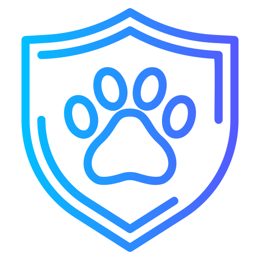 assicurazione per animali domestici Generic gradient outline icona