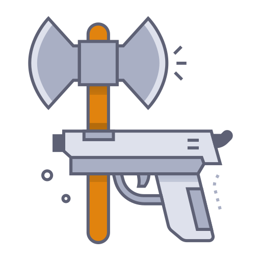 Weapon Generic gradient lineal-color icon