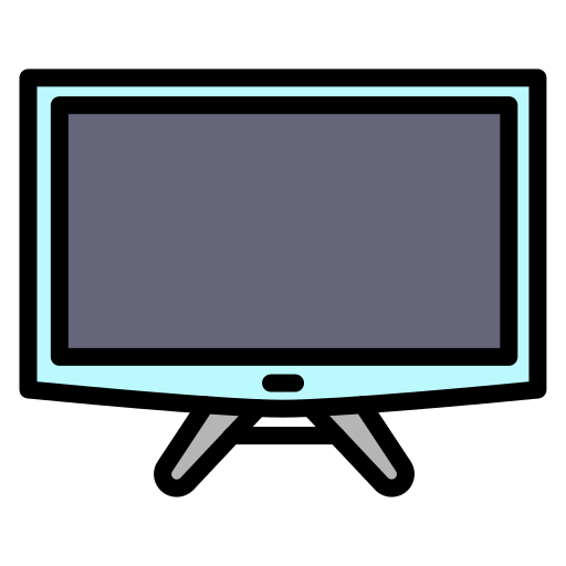 テレビスクリーン Generic color lineal-color icon