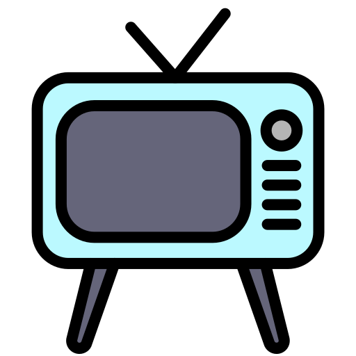 テレビ Generic color lineal-color icon