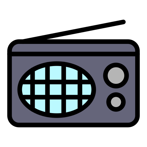 Радио Generic color lineal-color иконка