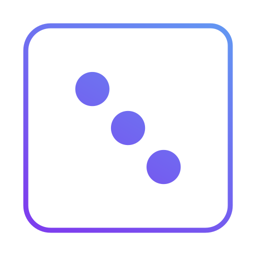 tres Generic gradient fill icono