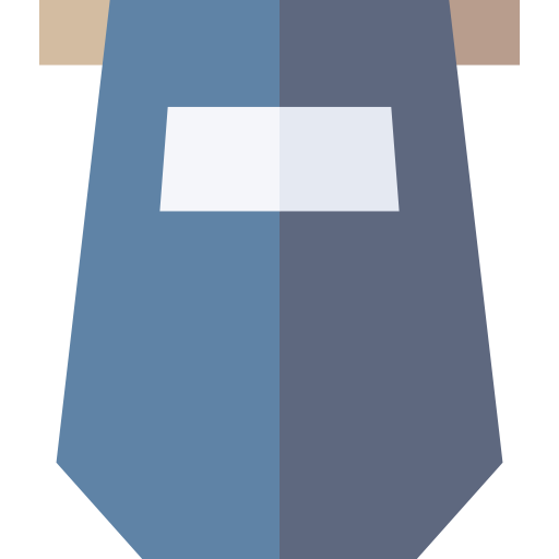 Face shield Basic Straight Flat icon