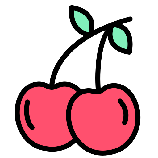 Cherry Generic color lineal-color icon