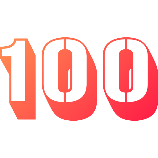 100 Generic gradient fill icon