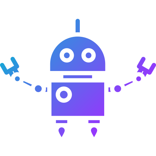로봇 Generic gradient fill icon