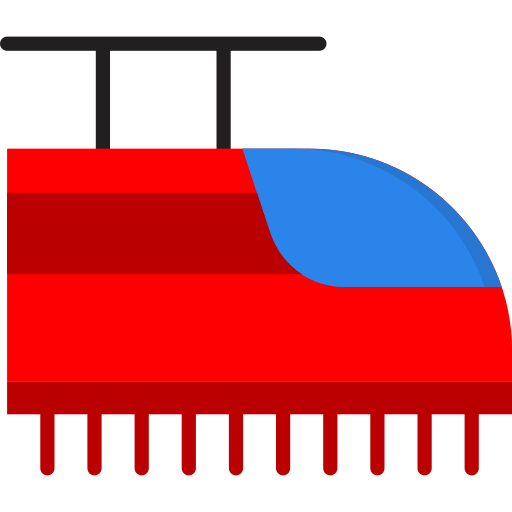 電車 Generic color fill icon