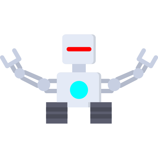 robot Generic color fill icona