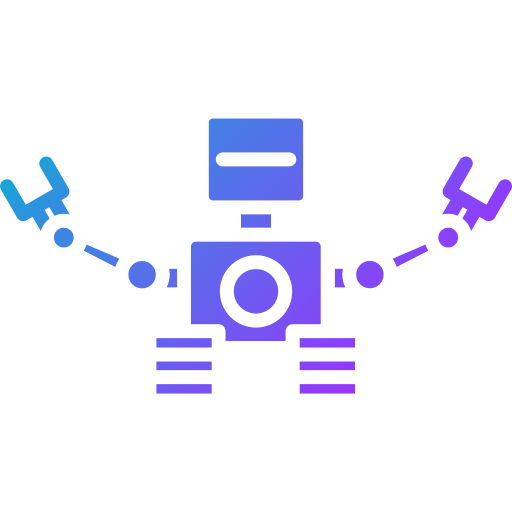 robot Generic gradient fill icoon