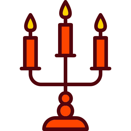 Candelabra Generic color lineal-color icon