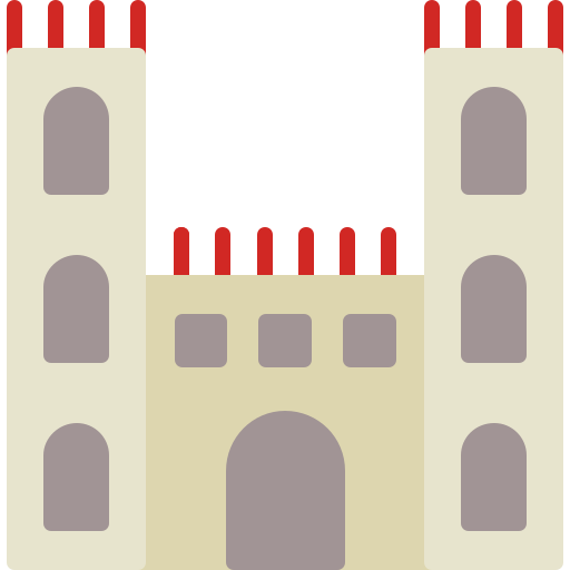 kasteel Generic color fill icoon