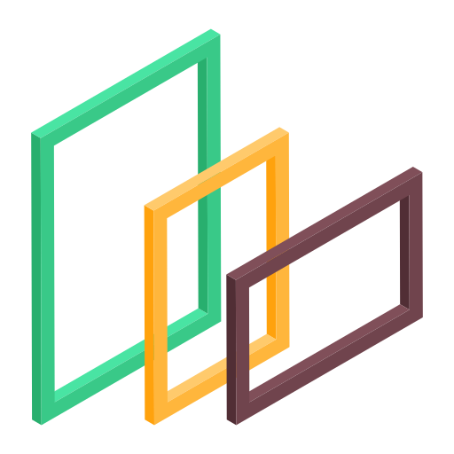Frame Generic color fill icon